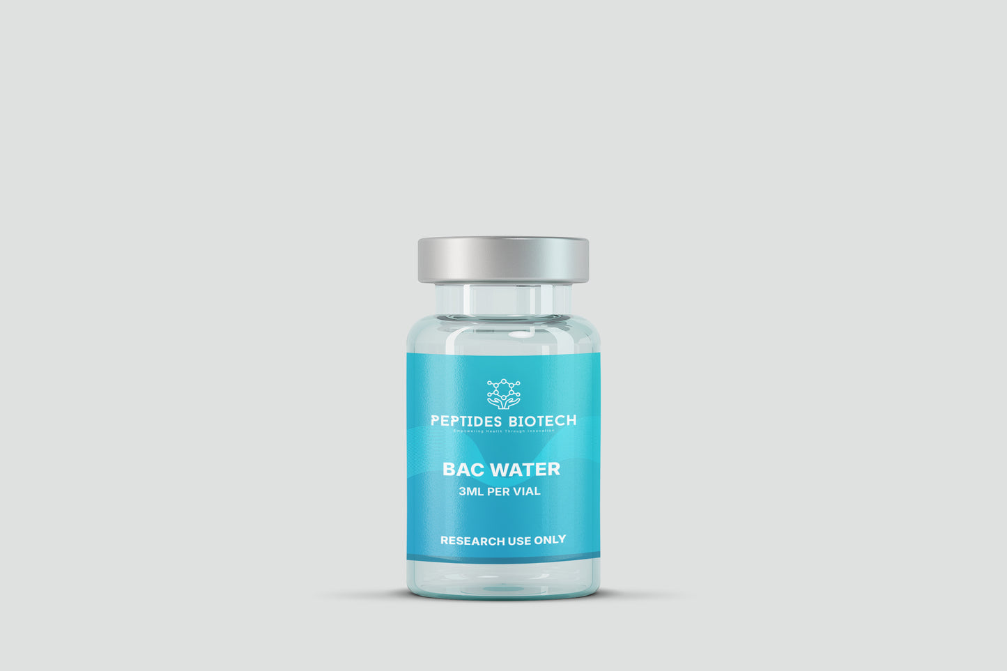 Bacteriostatic Water - 3 ml / Single Vial - Peptides BioTech