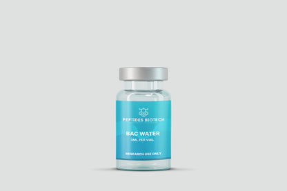 Bacteriostatic Water - 3 ml / Single Vial - Peptides BioTech