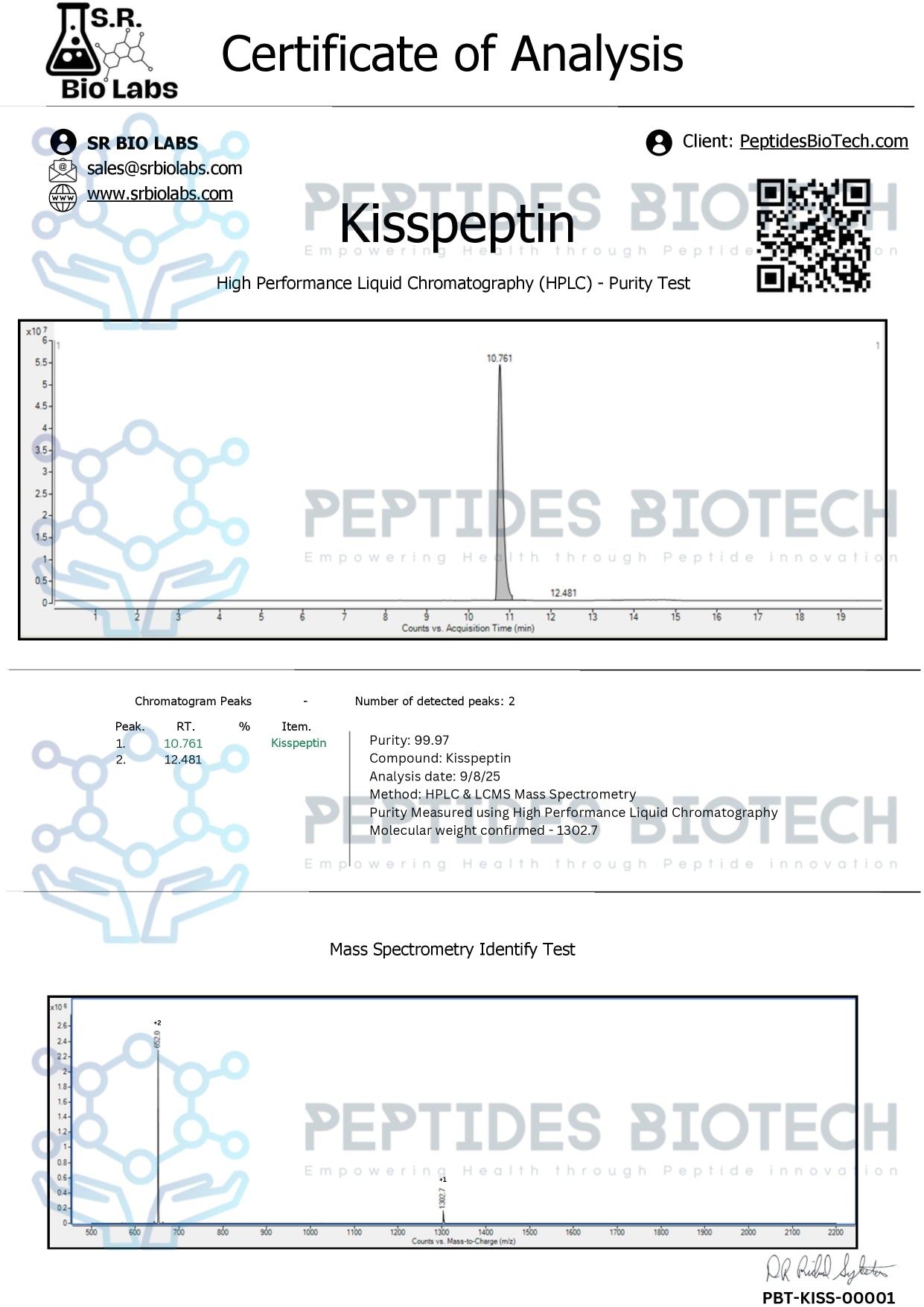 Kisspeptin-10